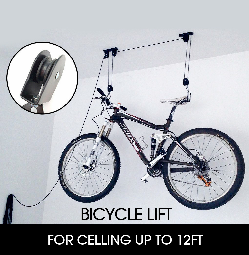 Storage Hoist Surfboard Kayak Bicycle Rack Bike Lift Ceiling Hooks